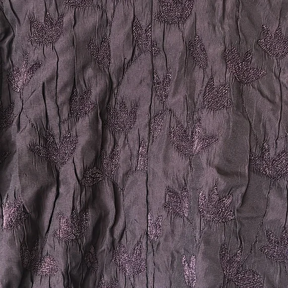 Sarah Bentley Vintage Dark Purple Front Button Long Sleeve Jacket Coat **Sz XL** - Picture 5 of 6